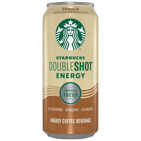 Starbucks Doubleshot Energy Vanilla Coffee 15 Fl Oz Canned Coffee