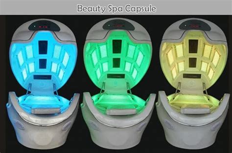 Infrared Heating Lighe Led Therapy Spa Capsule With Ozone Sterilizing System