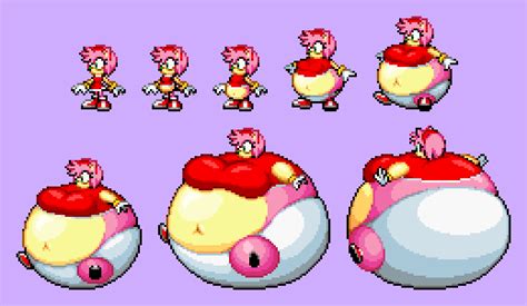 Amy Inflation Sprites By Masterd987 On Deviantart