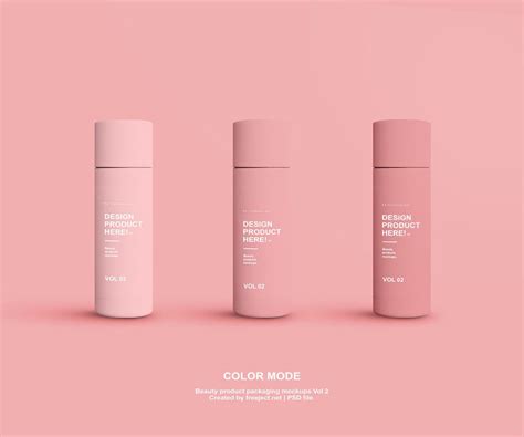 Three Front View Beauty Product Packaging Mockups Free Resource Boy