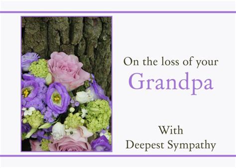 Satisfaction Guaranteed Grandad Sympathy Card On The Loss Of Your