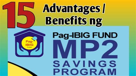 15 Advantages Benefits Ng Pag Ibig Fund Modified Savings Program