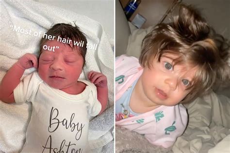 Baby Born With Full Head Of Hair Stuns Tiktok ‘nicer Than Mine