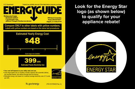 Energy Guide Rebates