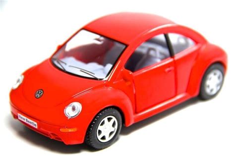 5 Kinsmart New Vw Volkswagen Beetle Diecast Model Toy Car 132 Red Ebay