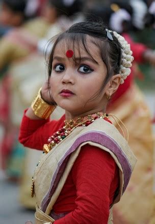 Rongali Bihu Festival In Assam Guwahati India 26 Mar 2022 Stock