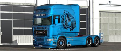 The Griffin Rjl S Scania R Skin V Ets Euro Truck Simulator Mod Ets Mod
