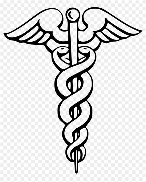 Nursing Symbol Clip Art Medical Caduceus Free Transparent Png