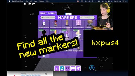 How To Find All The New Markers In Find The Markers Roblox Youtube