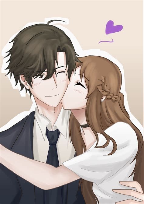 Anime Couple Kiss Anime Couples Manga Romantic Anime Couples Cute