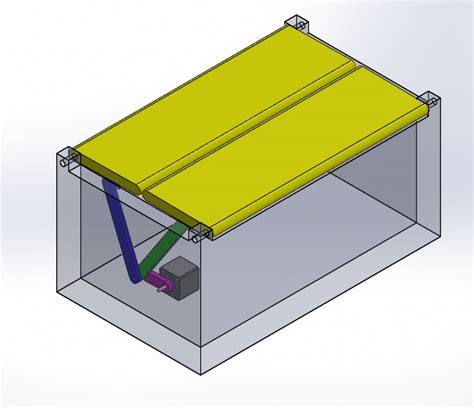 Single Motor Double Door Opener Mechanism Nevonprojects