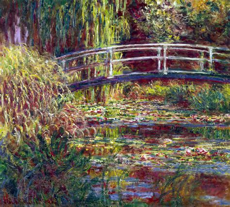 The Water Lily Pond Pink Harmony Claude Monet The