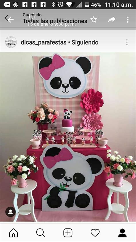Baby Shower Panda Festas De Aniversário Crianças Festa De