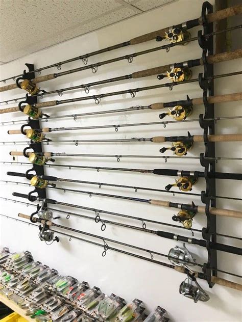Our Deluxe Editionfishing Rod Wall Or Ceiling Mount Holder