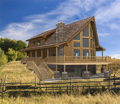 Yellowstone Log Homes Hillside 1