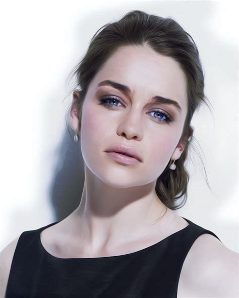 Emilia Clarke Daenerys Targaryen By Freedom4arts On Deviantart