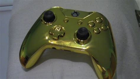 Chrome Gold Xbox One Controller Youtube