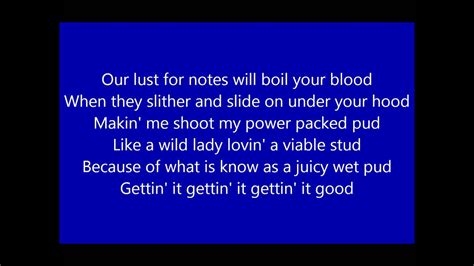 Sex Rap Lyrics Red Hot Chili Peppers Youtube