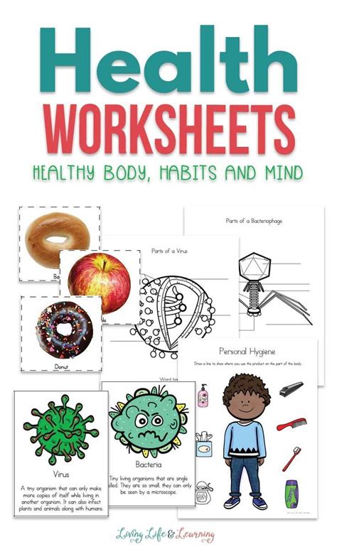 Health Worksheets For Kids Healthy Habits For Kids Worksheets For