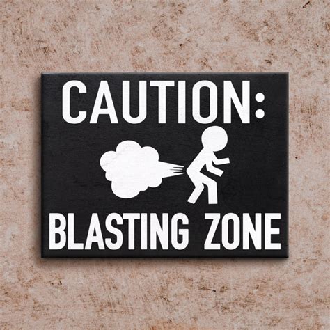 Funny Farting Sign Farting Ts Funny Bathroom Signs Etsy