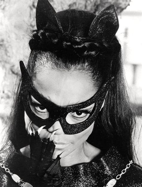 Vintagegal Eartha Kitt As Catwoman On The Batman Tv Series C 1960s