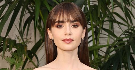 Lily Collins On Emily In Paris Bangs And Beauty Routine