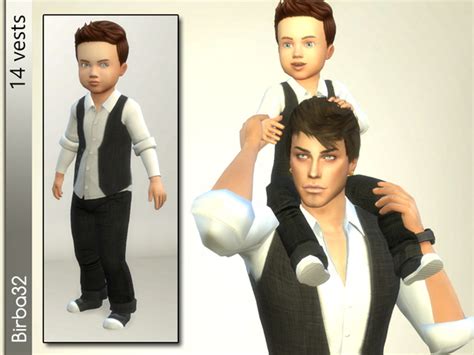 The Sims Resource Like Dad Classic Vest