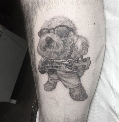 The 22 Fascinating Bichon Frise Tattoo Designs Page 4 Of 8 The Dogman