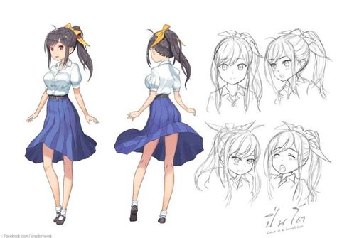 ปักพินโดย yuu duong ใน drawing แฟชั่นคนทันสมัย สาวอนิเมะ สาวอะนิเมะ