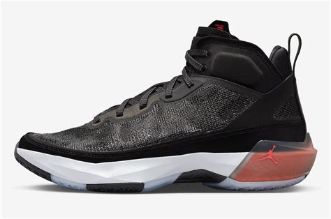 Air Jordan 37 Available In Black And Hot Punch Sneakers Cartel