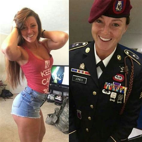 Stunning Army Women With Without Uniform Looking Hot Army Women