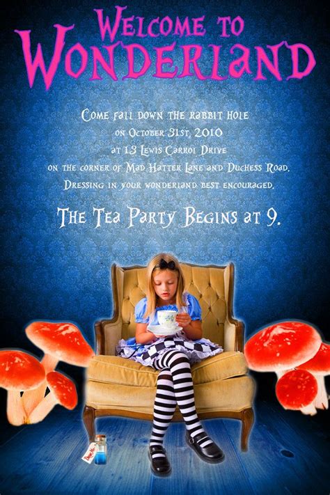 282 Best Images About Alice In Wonderland Party Ideas On Pinterest