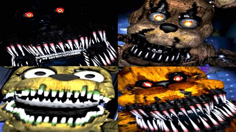 Five Nights at Freddy's 4 Jumpscare Simulator ( All Jumpscares) - ViDoe