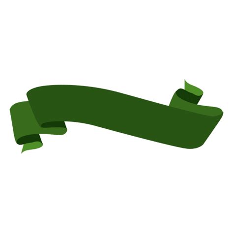 Fita Verde Ondulada Baixar PNG SVG Transparente