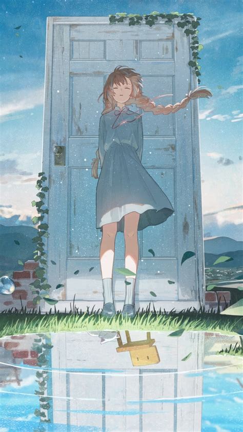 Suzume No Tojimari Anime Suzumes Door Locking Suzume Iwato Art HD