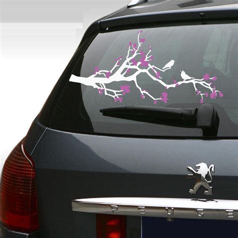 Cherry Blossom Branch Car Decal Girly Car Decals Girly Car Car Decals