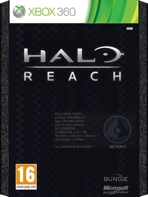 Halo Reach Limited Collectors Edition Xbox 360 Uk Pc