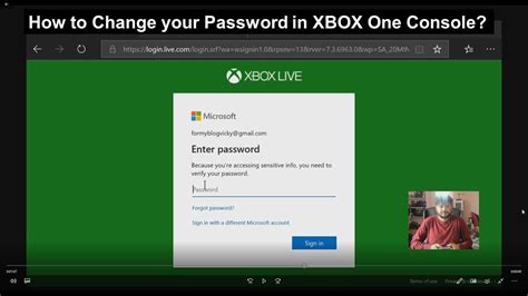 How To Change Your Password In Xbox One Console Youtube