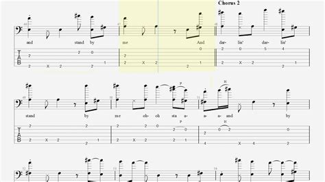 Stand By Me Ben E King Fingerstyle Guitar TAB Accordi Chordify