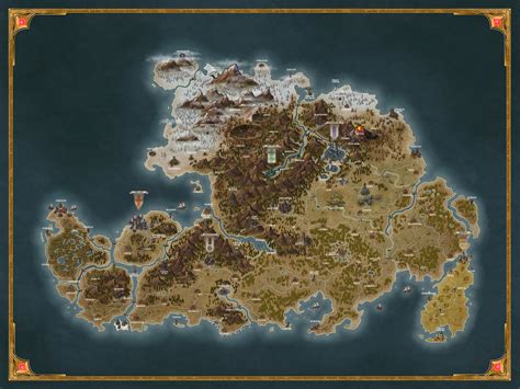 Region Map Made With Inkarnate Pro 10 Ea Fantasymaps