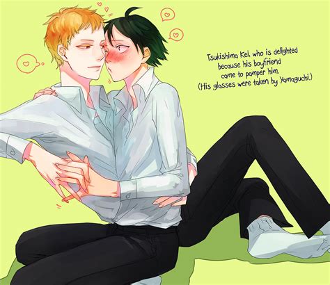 Haikyuu Kei Tsukishima X Tadashi Yamaguchi Tsukiyama