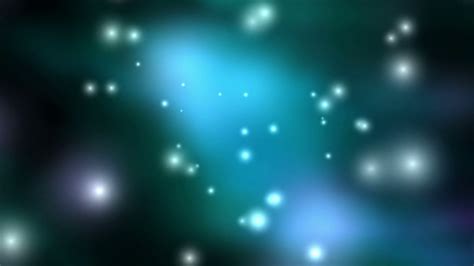 Blue And Particle Lights Animated Abstract Looping Background 30 Fps Hd