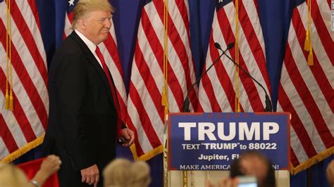 Donald Trump Calls For Gop Unity Cnnpolitics