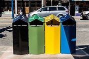 Vancouver installing new large garbage and recycling bins on sidewalks ...