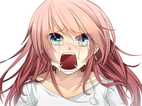 Anime Yelling Face