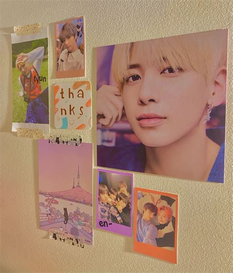 Desk Decor Wall Decor Home Decor Walls Room Kpop Merch Aesthetic