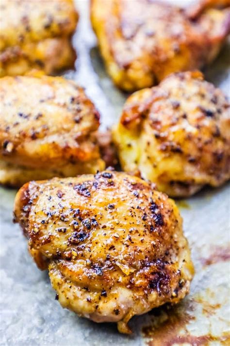 The Best Easy Baked Ranch Chicken Thighs Recipe