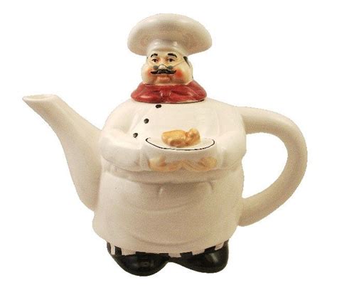 We also carry many decorative, functional items for your kitchen, home decor *or as gifts! Marcel Home decor Gift Bistro Chef Tea Pot, Kitchen Decor ...