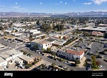 Aerial views above downtown Santa Maria, California Stock Photo - Alamy