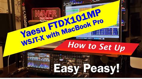 Yaesu Ftdx101mp And Macbook Pro Set Up For Wsjt X Ft8 Gridtracker